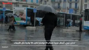 تحذير جوي.. أمطار غزيرة الجزائر 25 نوفمبر تضرب 18 ولاية حتى الأربعاء